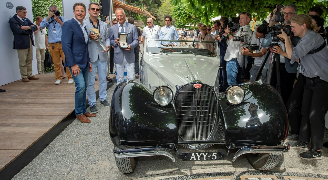 Bugatti 57S premiata come Best of Show 2022