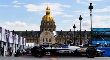 E-Prix Parigi, la Nissan di Rowland in pole, squalificata la Mahindra di Wehrlein che era prima