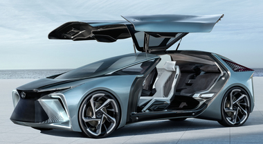 Lexus LF-30, i primi 30 anni del brand premium di Toyota immaginando l'elettrica a guida autonoma per il 2030