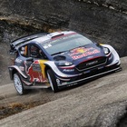 WRC, a Montecarlo la Fiesta di Ogier sempre in testa tallonato dalla Toyota Yaris di Tänak
